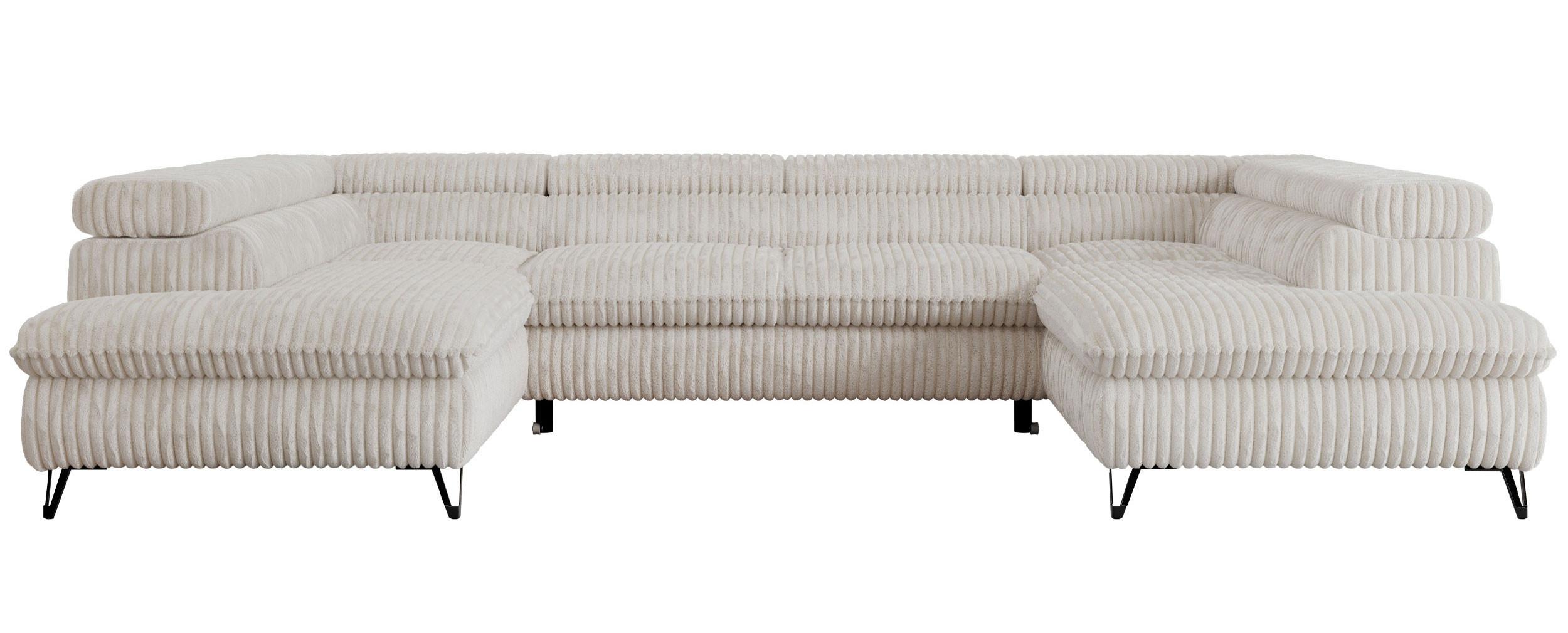 Wohnli Möbelsuche - WOHNLANDSCHAFT PEDRO U Cord Creme