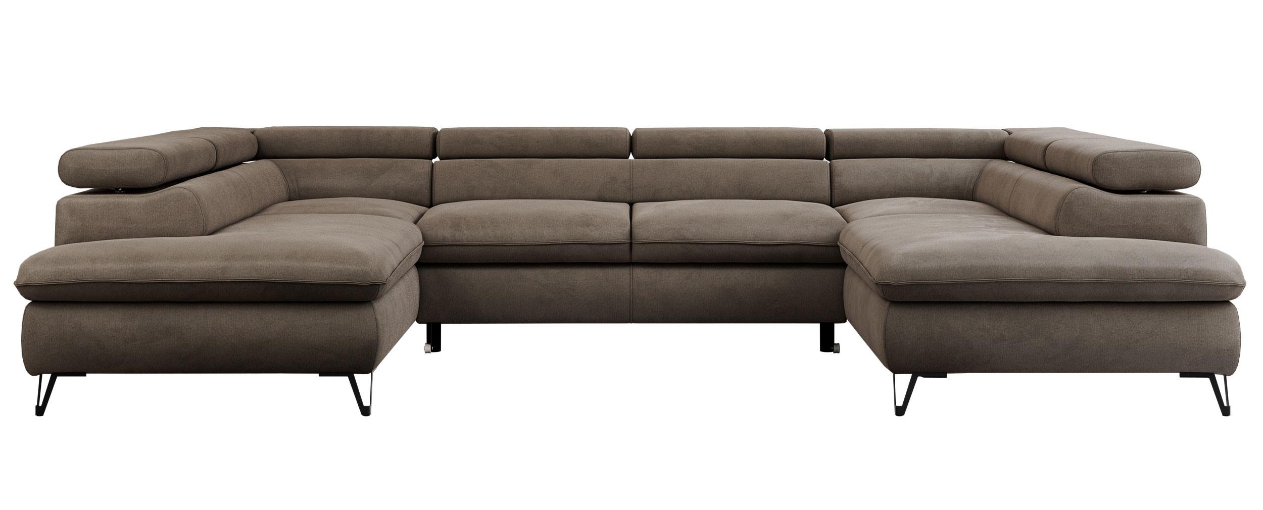 wohnli-moebel-suche-800000611323 Wohnli Möbelsuche - WOHNLANDSCHAFT PEDRO U Velvet Braun