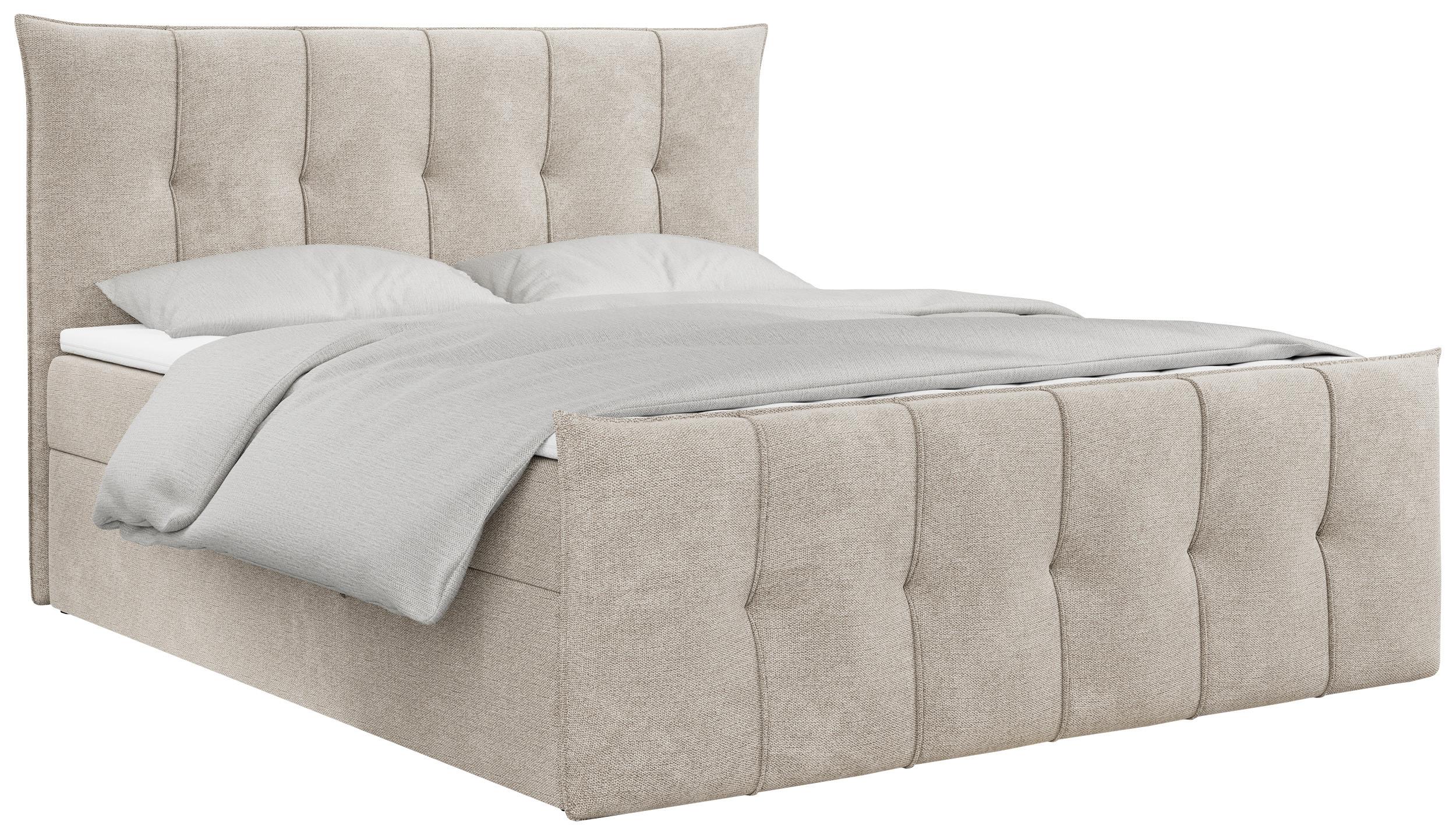 wohnli-moebel-suche-800000611336 Wohnli Möbelsuche - BOXBETT PREMIUM 11 200/200 Beige Struktur - H4