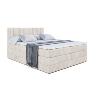 Wohnli Möbelsuche - BOXSPRINGBETT OTTA KING - 200x200 - H3/H4 - Creme