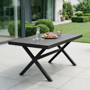 wohnli-moebel-suche-800000613479-1 GARTENTISCH ISOLA schwarz Metall IDIMEX Garten & Outdoor > Gartenmöbel > Gartentische Schwarz