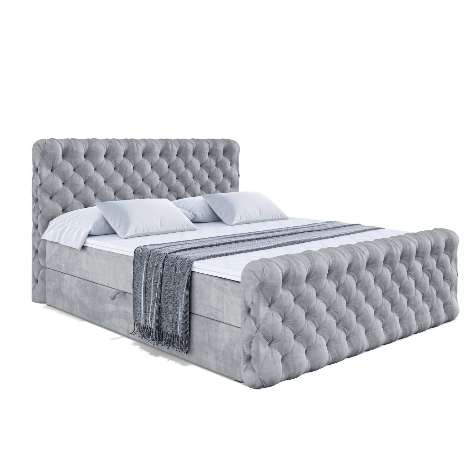 wohnli-moebel-suche-800000613558 Wohnli Möbelsuche - BOXBETT BOXI8-Z - 120x200 cm - H3 - Grau