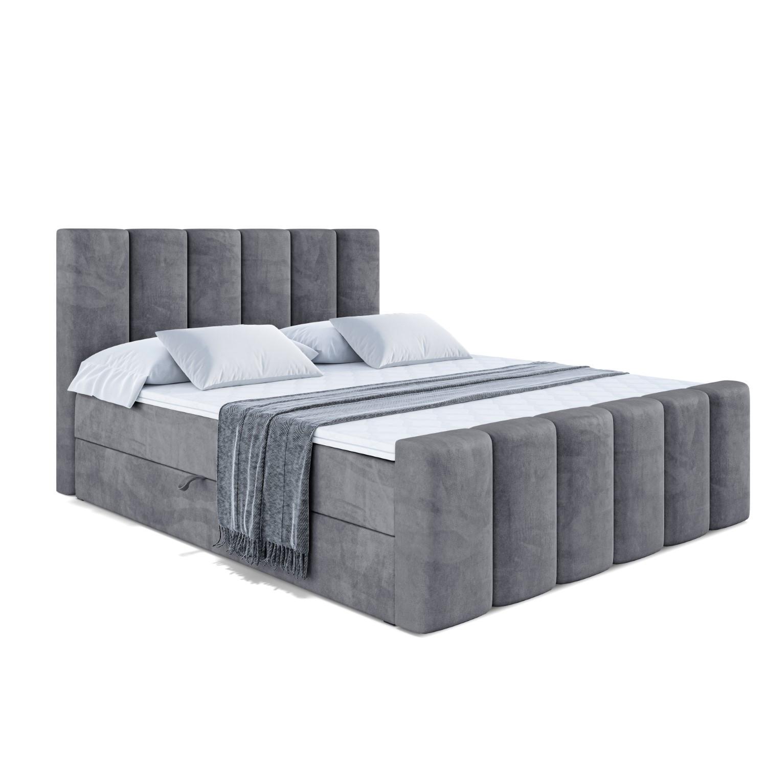 Wohnli Möbelsuche - BOXBETT BOXI1-Z - 200x200 cm - H3 - Dunkelgrau