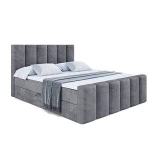 Wohnli Möbelsuche - BOXBETT BOXI1-Z - 180x200 cm - H4 - Dunkelgrau