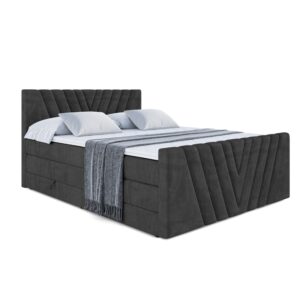 wohnli-moebel-suche-800000613615 Wohnli Möbelsuche - BOXSPRINGBETT ERNINA-Z KING - 180x200 - H3/H4 - Schwarz