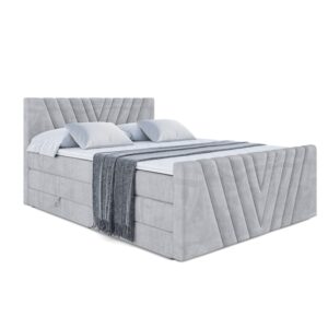 wohnli-moebel-suche-800000613731 Wohnli Möbelsuche - BOXSPRINGBETT ERNINA-Z KING - 200x200 - H3/H4 - Hellgrau