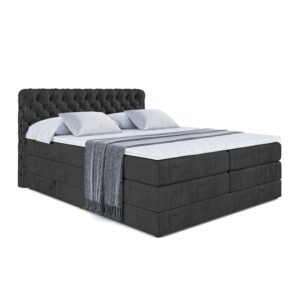 wohnli-moebel-suche-800000613786 Wohnli Möbelsuche - BOXSPRINGBETT BOXI8 KING - 120x200 - H3/H4 - Schwarz