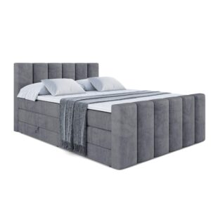 wohnli-moebel-suche-800000613812 Wohnli Möbelsuche - BOXSPRINGBETT BOXI1-Z KING - 180x200 - H3/H4 - Dunkelgrau