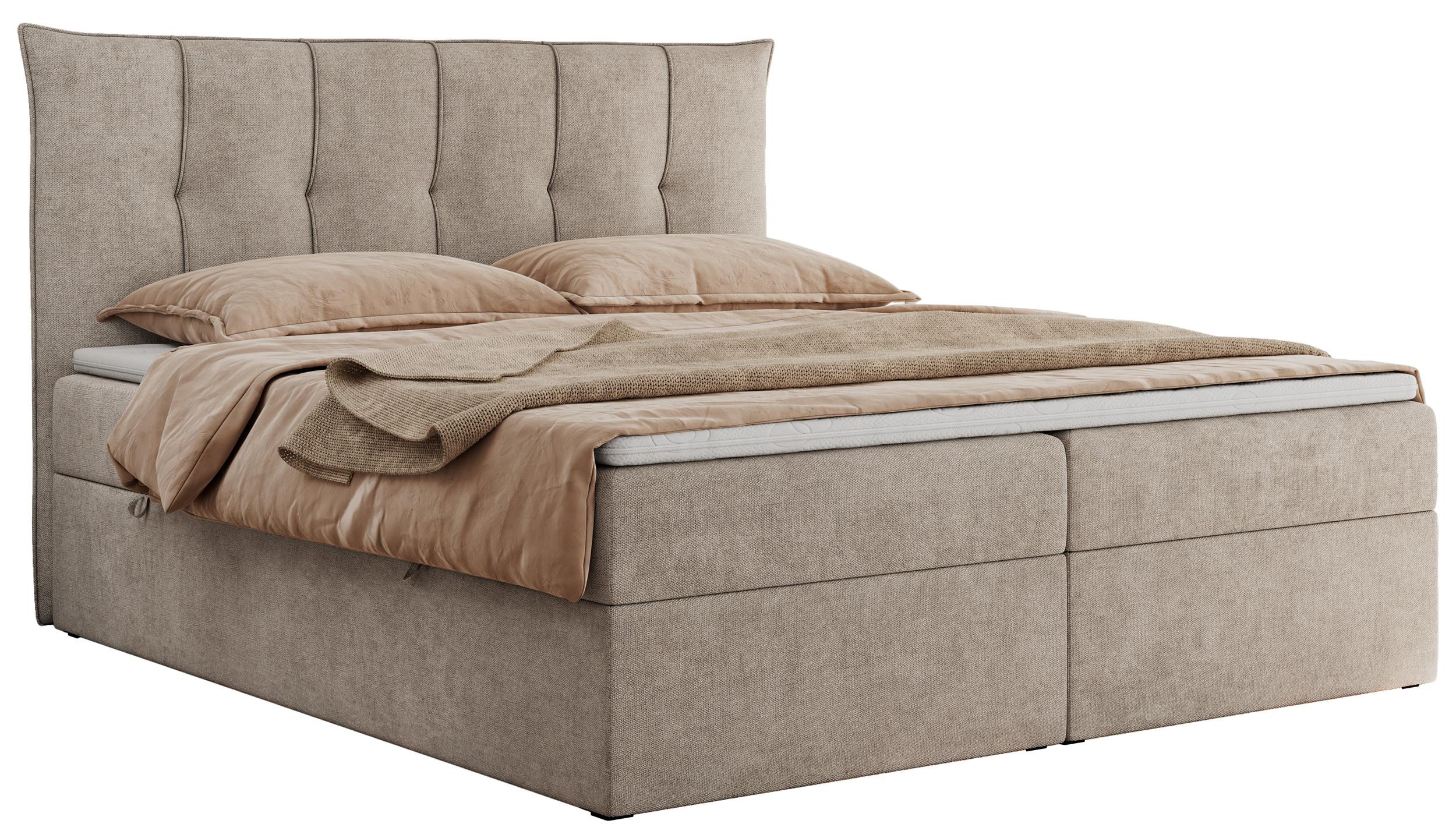 wohnli-moebel-suche-800000616867 Wohnli Möbelsuche - BOXBETT PREMIUM 10 160/200 Beige Struktur - H4