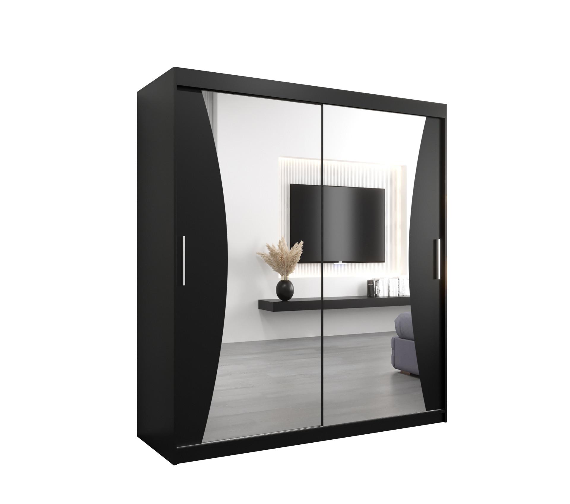 Wohnli Möbelsuche - SCHWEBETÜRENSCHRANK 200/180/62 2-türig