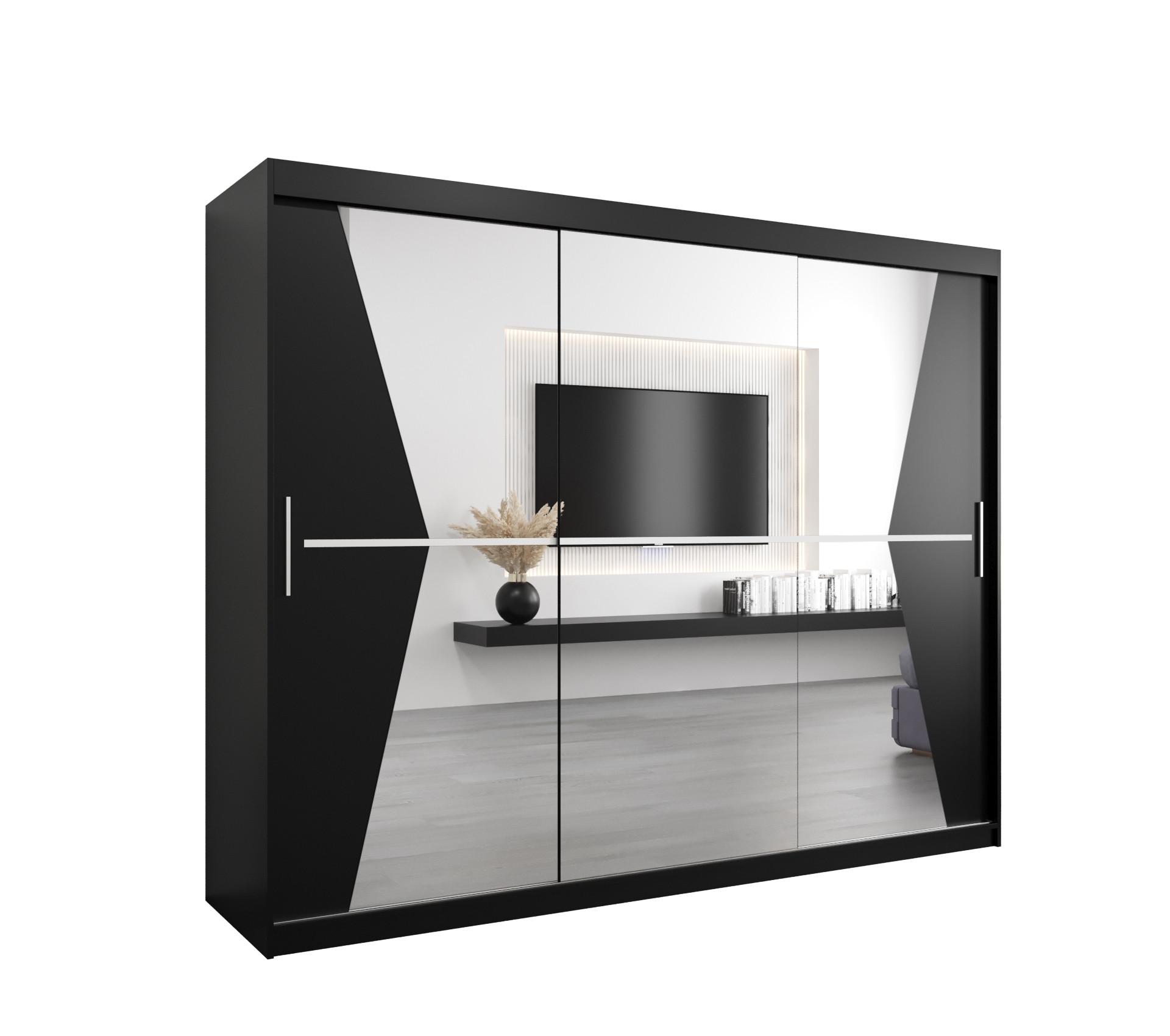 Wohnli Möbelsuche - SCHWEBETÜRENSCHRANK 200/250/62 3-türig