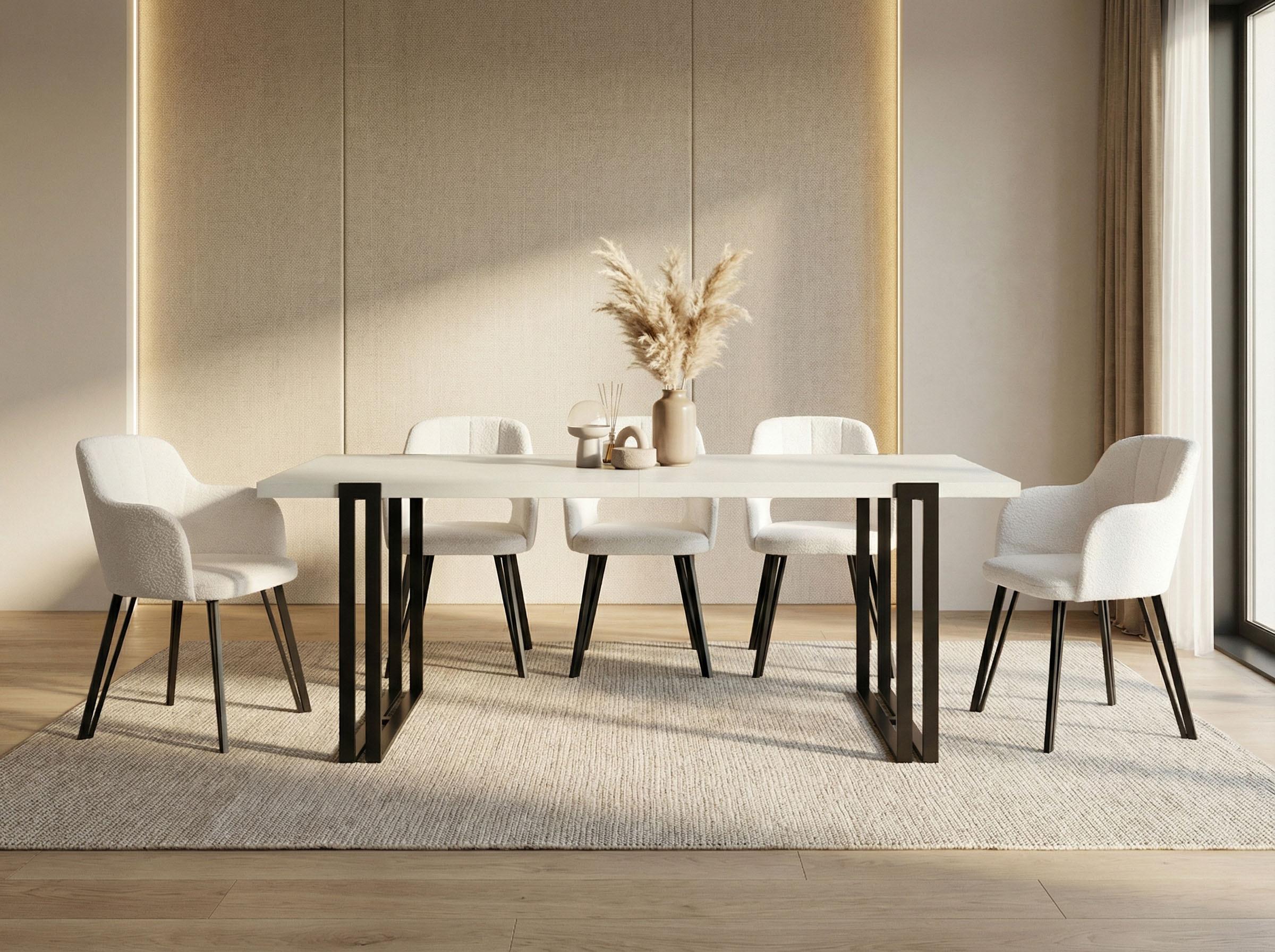 wohnli-moebel-suche-800000623864-1 Weiß 160-260/90/76 cm