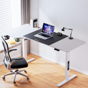 wohnli-moebel-suche-800000625672-1 VERSTELLBARER TISCH Stryn Metall, Holzwerkstoff pro.tec Möbel > Tische > Schreibtische > Gamingtische Weiß