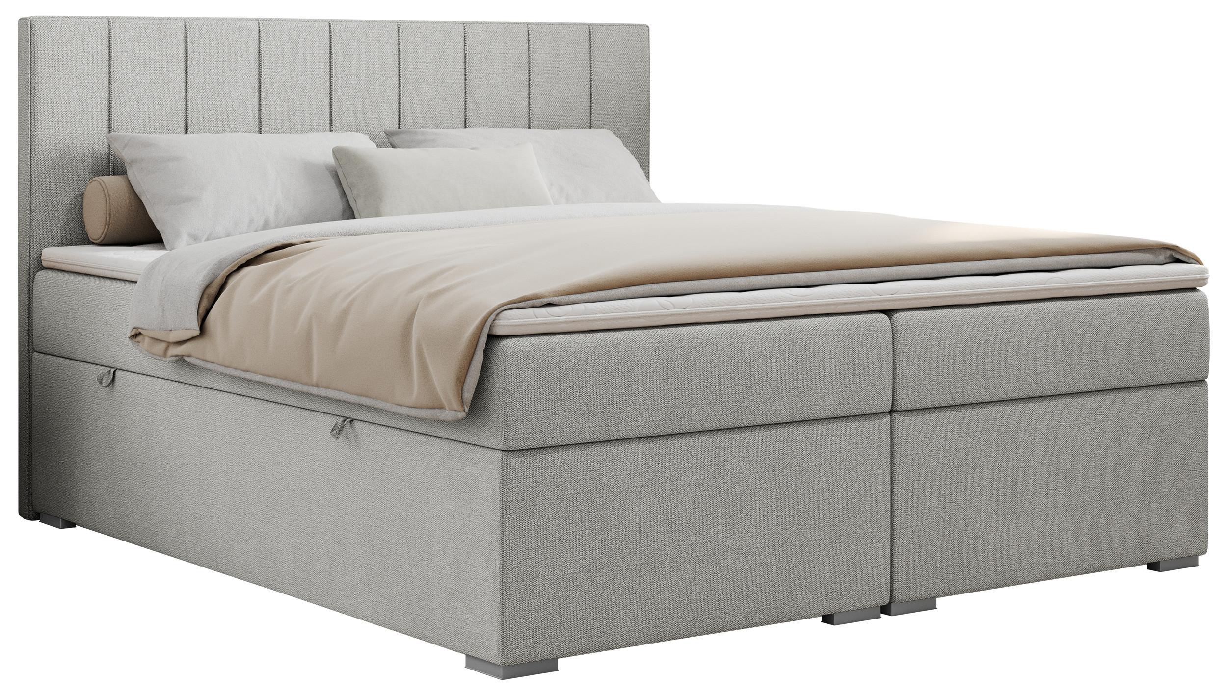 wohnli-moebel-suche-800000631387 Wohnli Möbelsuche - BOXBETT ALLY 120/200 Hellgrau Struktur - H3