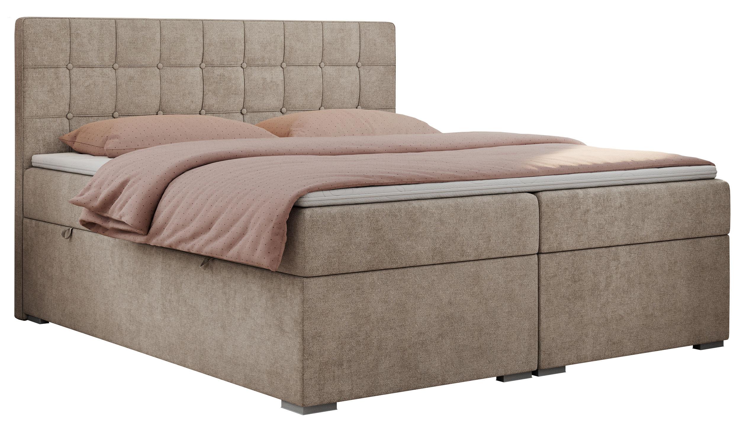 wohnli-moebel-suche-800000631707 Wohnli Möbelsuche - BOXBETT CARMEN 160/200 Beige Struktur - H4