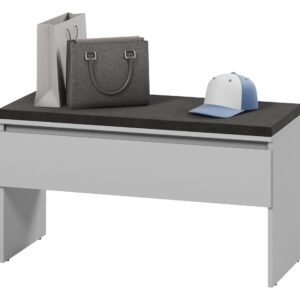 wohnli-moebel-suche-800000635124-1 SCHUHBANK Simply 1K SM03 Holzwerkstoff MIRJAN24 Garderoben > Garderobenbänke Grau