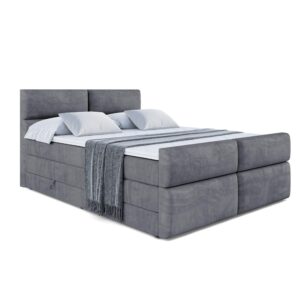 wohnli-moebel-suche-800000635819 Wohnli Möbelsuche - BOXSPRINGBETT BOXI3-Z KING - 200x200 - H3/H4 - Dunkelgrau