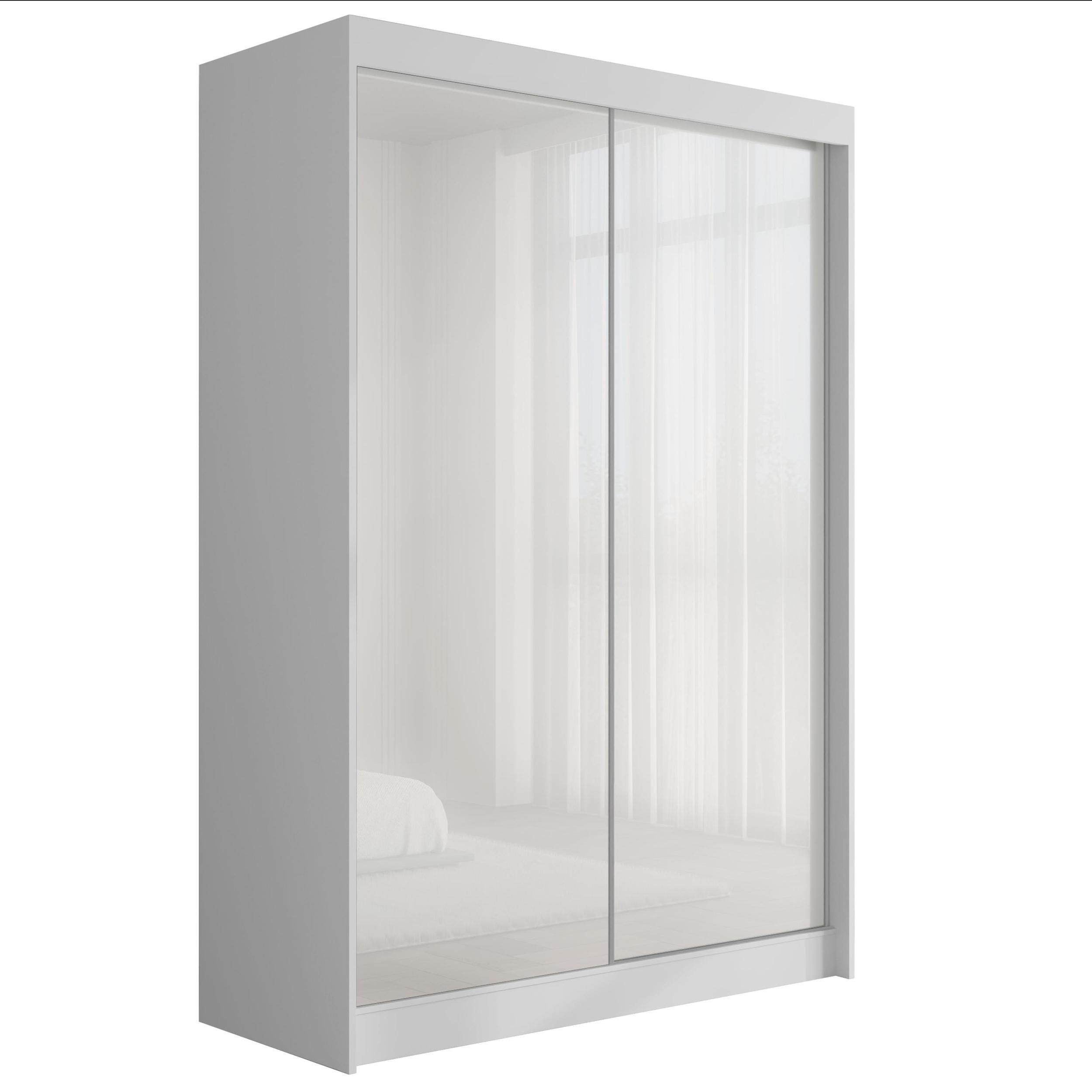 Wohnli Möbelsuche - KLEIDERSCHRANK PEKA - 150 cm - Weiß
