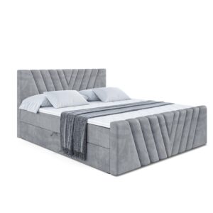 wohnli-moebel-suche-800000635900 Wohnli Möbelsuche - BOXBETT ERNINA-Z - 200x200 cm - H3 - Grau
