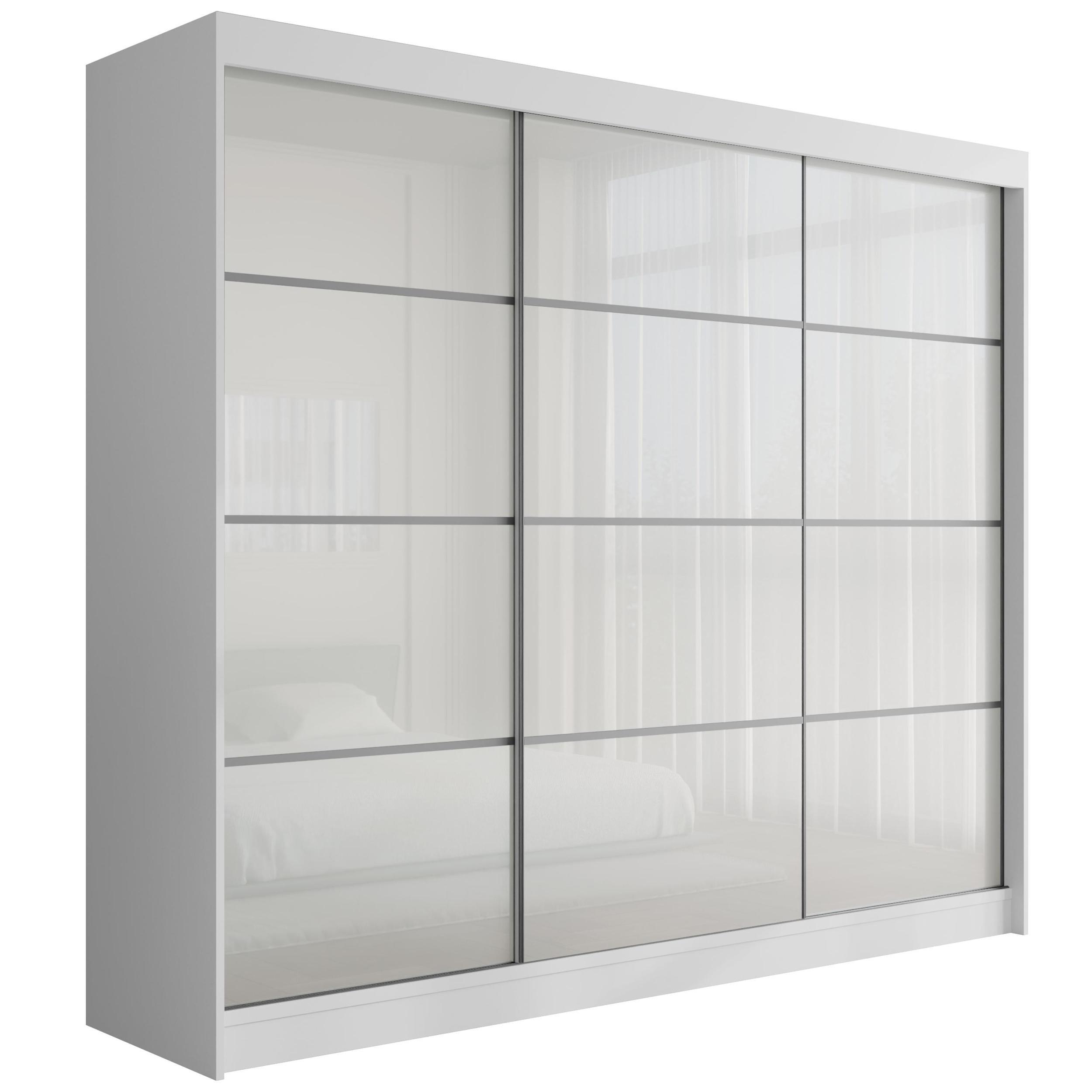 wohnli-moebel-suche-800000635905 Wohnli Möbelsuche - KLEIDERSCHRANK PEKA III - 250 cm - Weiß