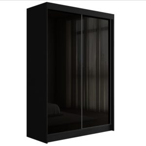 wohnli-moebel-suche-800000635917 Wohnli Möbelsuche - KLEIDERSCHRANK PEKA - 120 cm - Schwarz