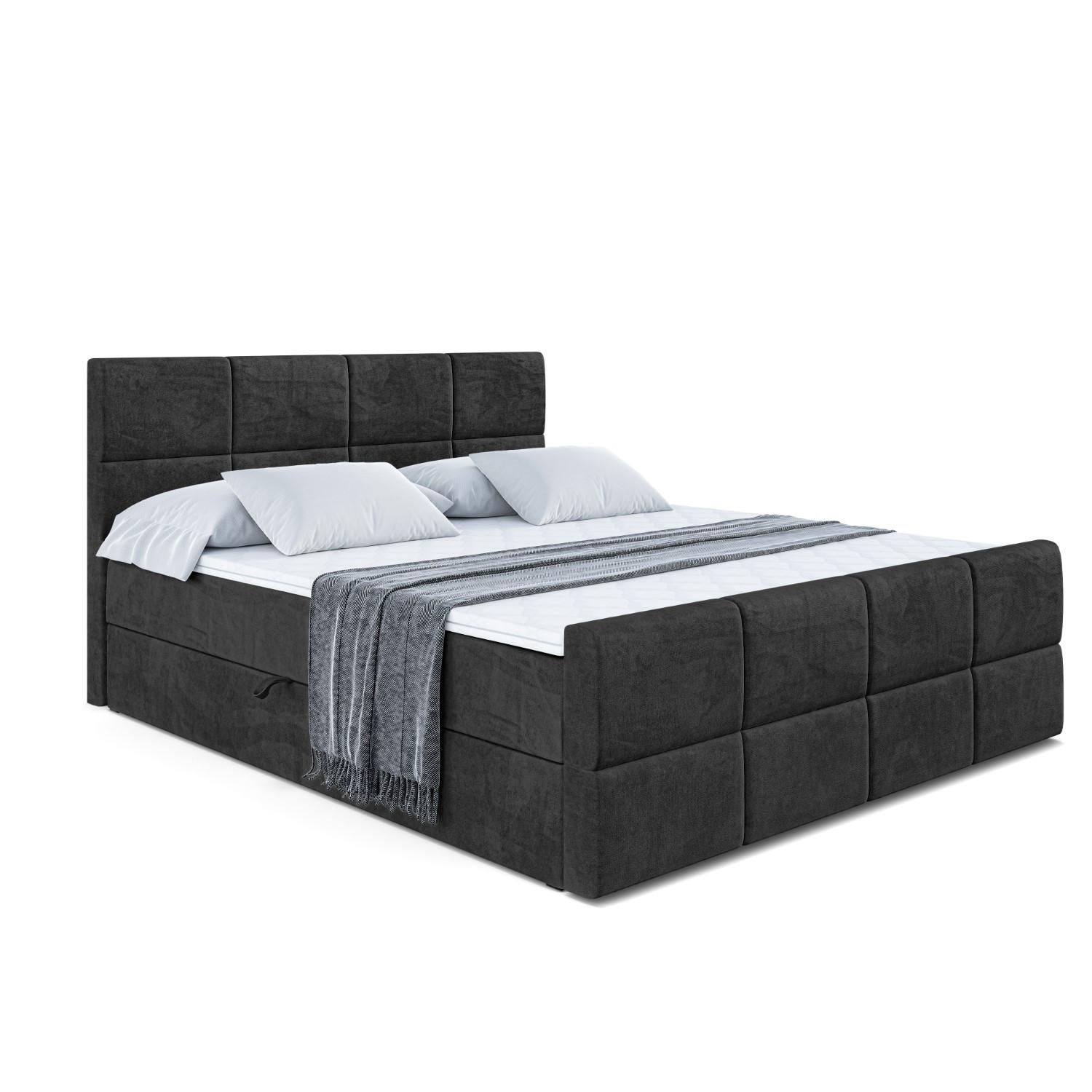 wohnli-moebel-suche-800000635982 Wohnli Möbelsuche - BOXBETT ARDENI-Z - 180x200 cm - H4 - Schwarz
