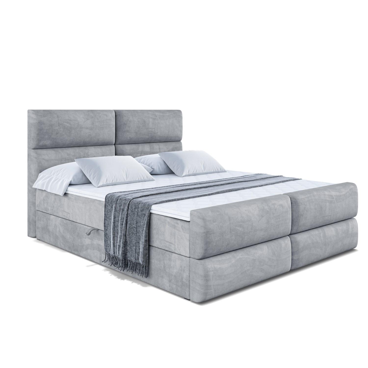 Wohnli Möbelsuche - BOXBETT BOXI3-Z - 140x200 cm - H3 - Grau
