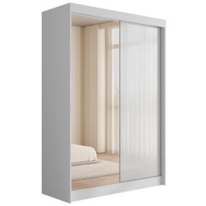 wohnli-moebel-suche-800000636242 Wohnli Möbelsuche - KLEIDERSCHRANK VESLI - 150 cm - Weiß