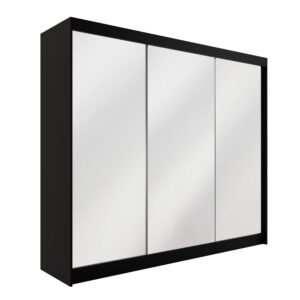 wohnli-moebel-suche-800000636731 Wohnli Möbelsuche - KLEIDERSCHRANK AMOHA - 250 cm - Schwarz