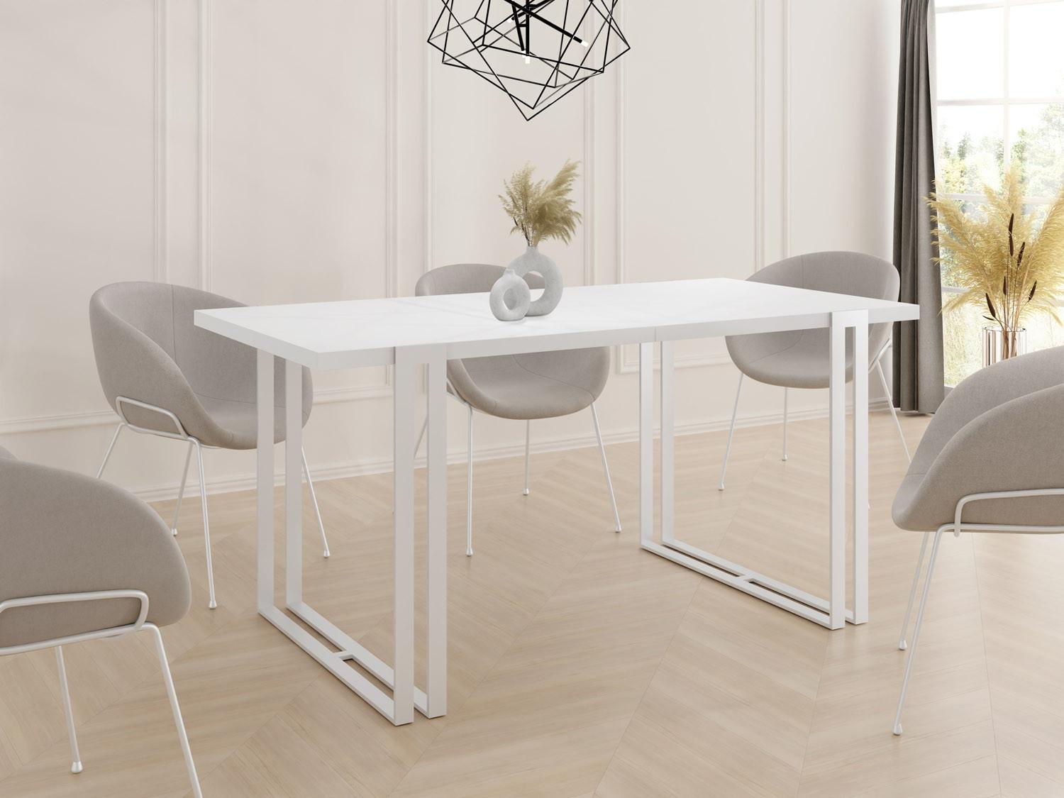 wohnli-moebel-suche-800000640004-1 Weiß 160-260/90/76 cm