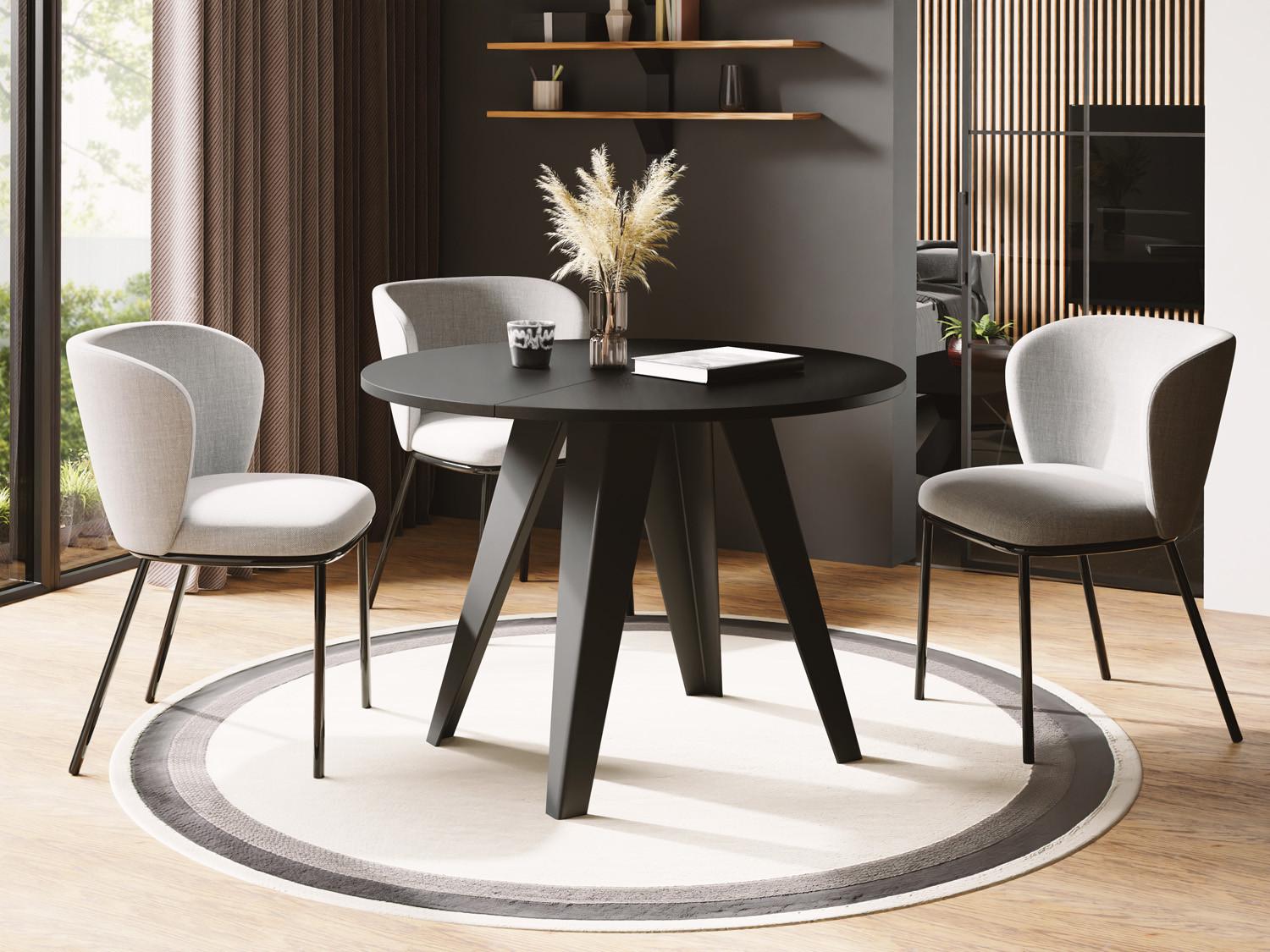 wohnli-moebel-suche-800000640142-1 Schwarz 100-140/100/76 cm