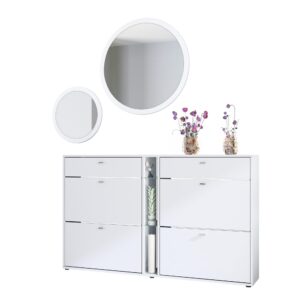 wohnli-moebel-suche-800000640580 Wohnli Möbelsuche - GARDEROBE Florence Weiß matt