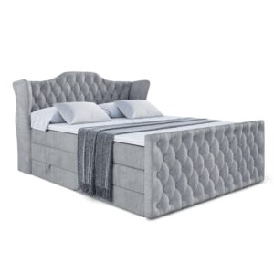 wohnli-moebel-suche-800000641789 Wohnli Möbelsuche - BOXSPRINGBETT VILA-Z KING - 140x200 - H3/H4 - Grau