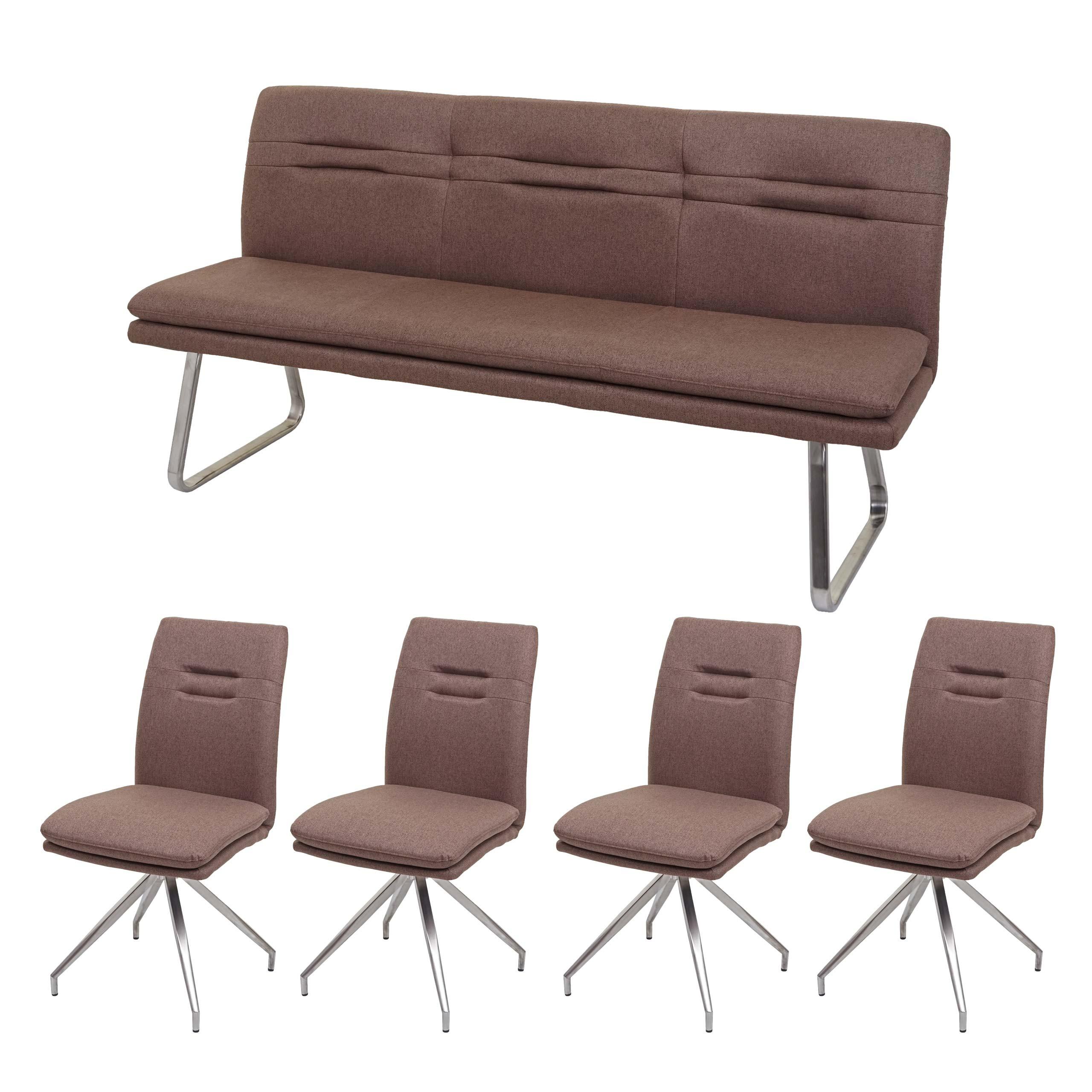 wohnli-moebel-suche-800000643731 Wohnli Möbelsuche - ESSZIMMER-SET Braun 5er-Set