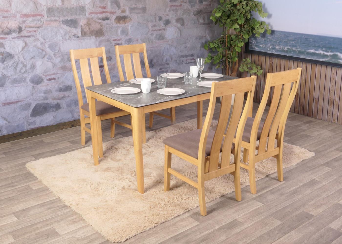 wohnli-moebel-suche-800000643799-1 ESSTISCH rechteckig Grau Holz MCW Möbel > Tische > Esstische Grau
