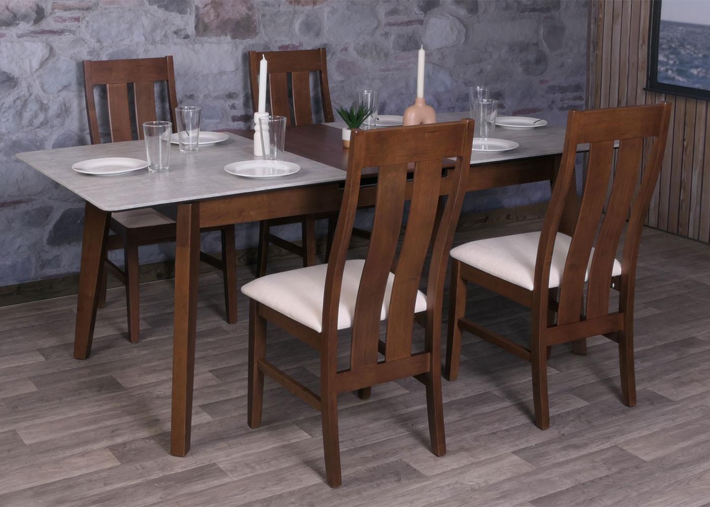 wohnli-moebel-suche-800000643807-1 ESSZIMMERTISCH rechteck Grau Holz MCW Möbel > Tische > Esstische Grau