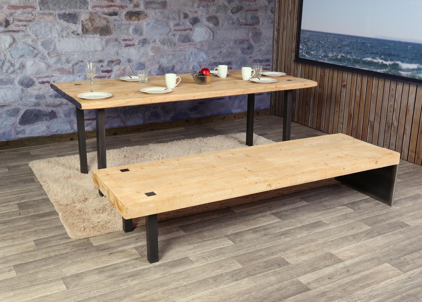 wohnli-moebel-suche-800000644492-1 SITZBANK Braun Holz MCW Möbel > Bänke > Sitzbänke Braun