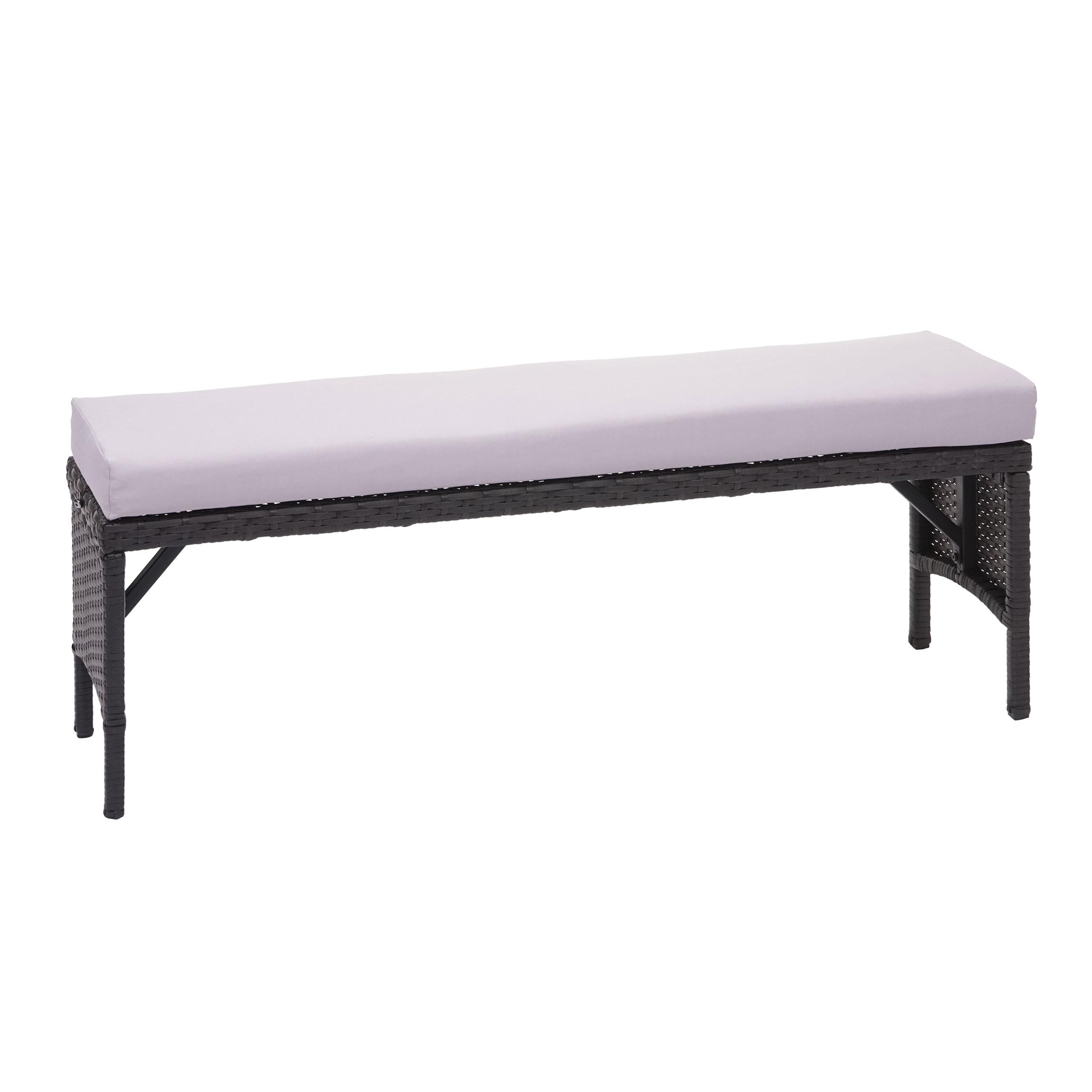 wohnli-moebel-suche-800000644509 Wohnli Möbelsuche - POLY-RATTAN SITZBANK Schwarz