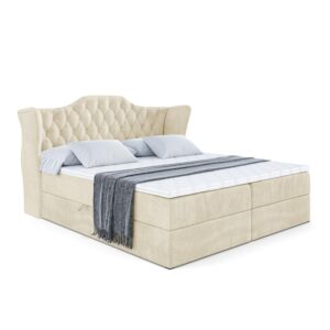 wohnli-moebel-suche-800000646136 Wohnli Möbelsuche - BOXBETT mit Matratze H4 und Lattenrost - VILA - 140x200 cm - H4 - Beige