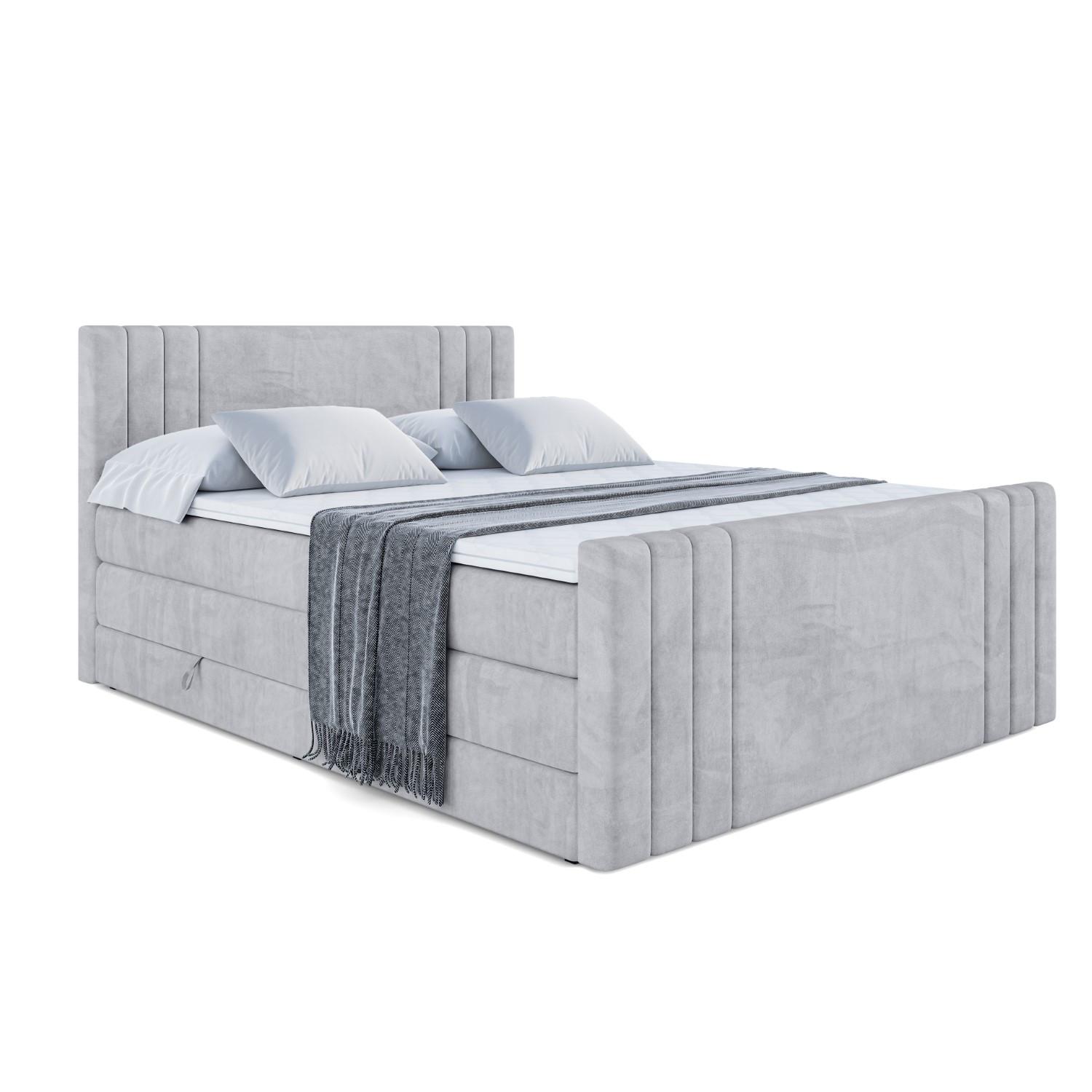 wohnli-moebel-suche-800000646349 Wohnli Möbelsuche - BOXSPRINGBETT IDRIKO-Z KING - 200x200 - H3/H4 - Hellgrau