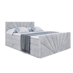 wohnli-moebel-suche-800000646370 Wohnli Möbelsuche - BOXSPRINGBETT MILTIO-Z KING - 120x200 - H3/H4 - Hellgrau