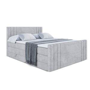 wohnli-moebel-suche-800000646381 Wohnli Möbelsuche - BOXSPRINGBETT IDRIKO-Z KING - 140x200 - H3/H4 - Hellgrau