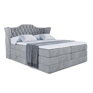 wohnli-moebel-suche-800000646446 Wohnli Möbelsuche - BOXSPRINGBETT VILA KING - 200x200 - H3/H4 - Grau