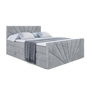 wohnli-moebel-suche-800000646489 Wohnli Möbelsuche - BOXSPRINGBETT MILTIO-Z KING - 180x200 - H3/H4 - Grau