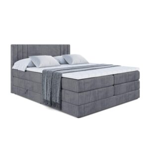 wohnli-moebel-suche-800000646720 Wohnli Möbelsuche - BOXSPRINGBETT IDRIKO KING - 200x200 - H3/H4 - Dunkelgrau