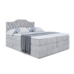 wohnli-moebel-suche-800000646783 Wohnli Möbelsuche - BOXSPRINGBETT VILA-1 KING - 160x200 - H3/H4 - Hellgrau