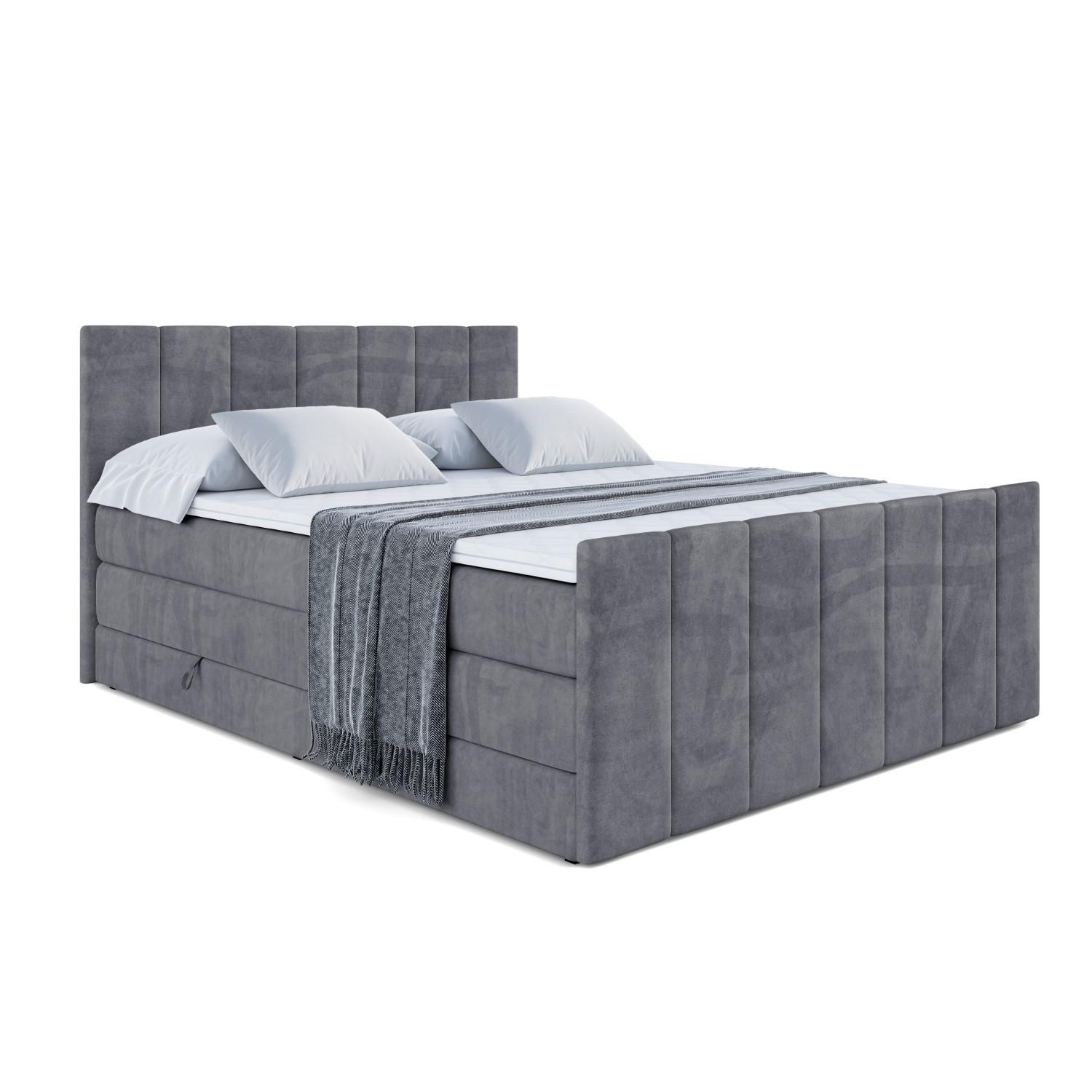 wohnli-moebel-suche-800000646917 Wohnli Möbelsuche - BOXSPRINGBETT MOETI-Z KING - 200x200 - H3/H4 - Dunkelgrau