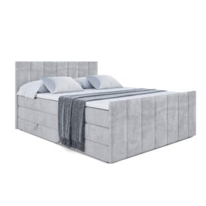wohnli-moebel-suche-800000646939 Wohnli Möbelsuche - BOXSPRINGBETT MOETI-Z KING - 140x200 - H3/H4 - Hellgrau