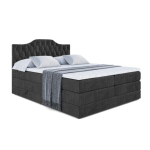wohnli-moebel-suche-800000646963 Wohnli Möbelsuche - BOXSPRINGBETT VILA-1 KING - 160x200 - H3/H4 - Schwarz