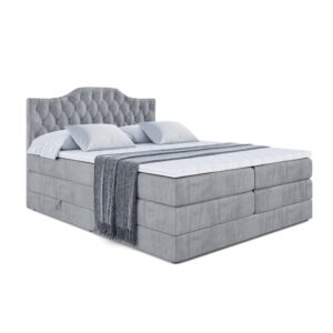 wohnli-moebel-suche-800000646979 Wohnli Möbelsuche - BOXSPRINGBETT VILA-1 KING - 160x200 - H3/H4 - Grau